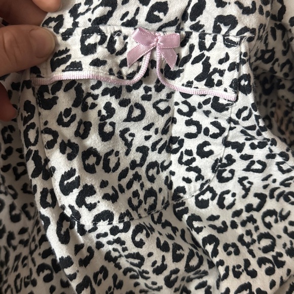 Victoria's Secret Women Sleepwear  Leopard Print Tunic  Dress Button Up small - Picture 3 of 6